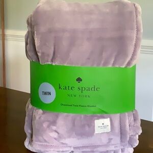 Kate Spade Twin Fleece Blanket